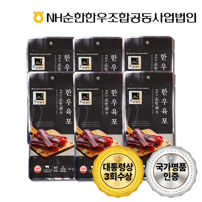 「지리산순한한우」 한우육포세트 1호